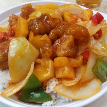 富記粥品 - Sweet and sour pork on rice. - Cantonese Near Me - Hong Kong, HK