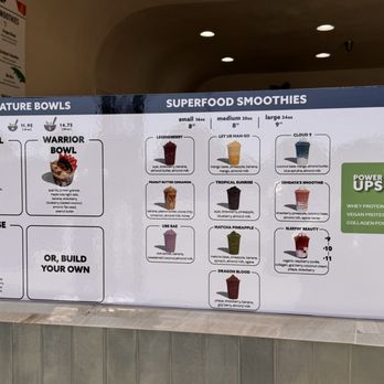 Acai Joint - Menu 12/2025 - Acai Bowls Near Me - Arcadia, California
