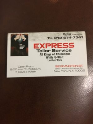 EXPRESS TAILOR SHOP - Updated February 2026 - 20 Photos & 141 Reviews