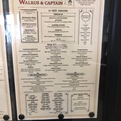Walrus and Captain