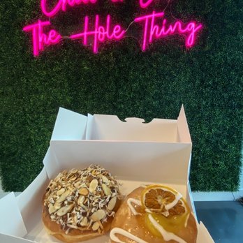 The Hole Thing - Rockwall - Almond joy and lemon jelly - Donuts Near Me - Rockwall, Texas