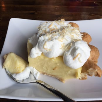 Grey Ghost - Coconut cream pie...crust is like a cookie! - American Near Me - Detroit, Michigan Grey Ghost - Coconut cream pie...crust is like a cookie! - American Near Me - Detroit, Michigan