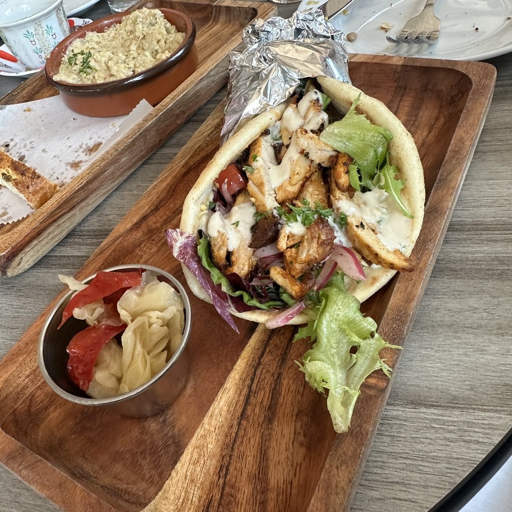 Masa Midtown - Grilled Chicken Shawarma wrap - fresh and good for people who likes it simple 4/5 - Turkish Near Me - Kingston, New York