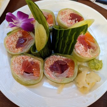 Mizu Sushi Bar & Grill - Sakura roll - Sushi Bars Near Me - Mountain View, California Mizu Sushi Bar & Grill - Sakura roll - Sushi Bars Near Me - Mountain View, California