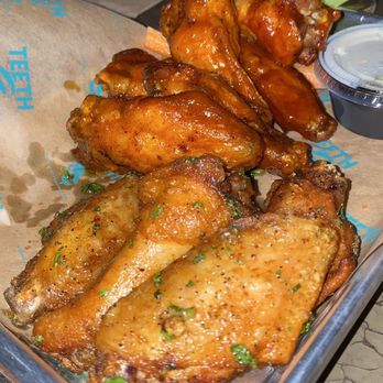 Lemon pepper and teriyaki flavor