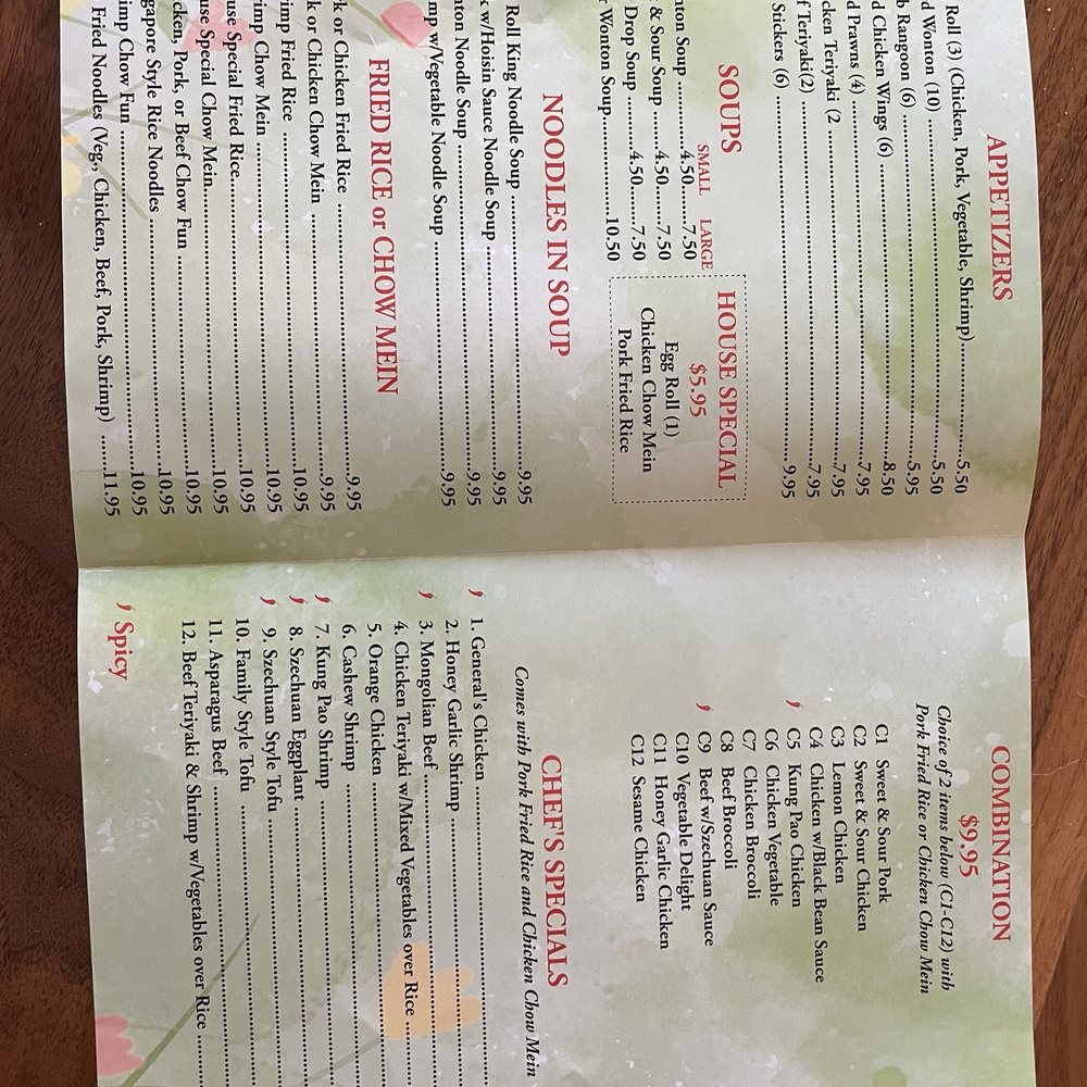 Egg Roll King - Menu - Chinese Near Me - Reno, Nevada