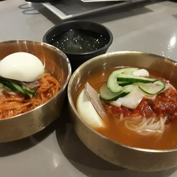 E.M. Bop - This is very special noodle.  Milmyeon is very famous noodle in Pusan in Korea. Try this unique noodle. How sweet & spicy & special! - Korean Near Me - Duluth, Georgia