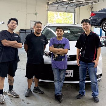 Xtreme HID - I asked for a photo with the crew after their hard work and they obliged! - Auto Parts & Supplies Near Me - San Jose, California