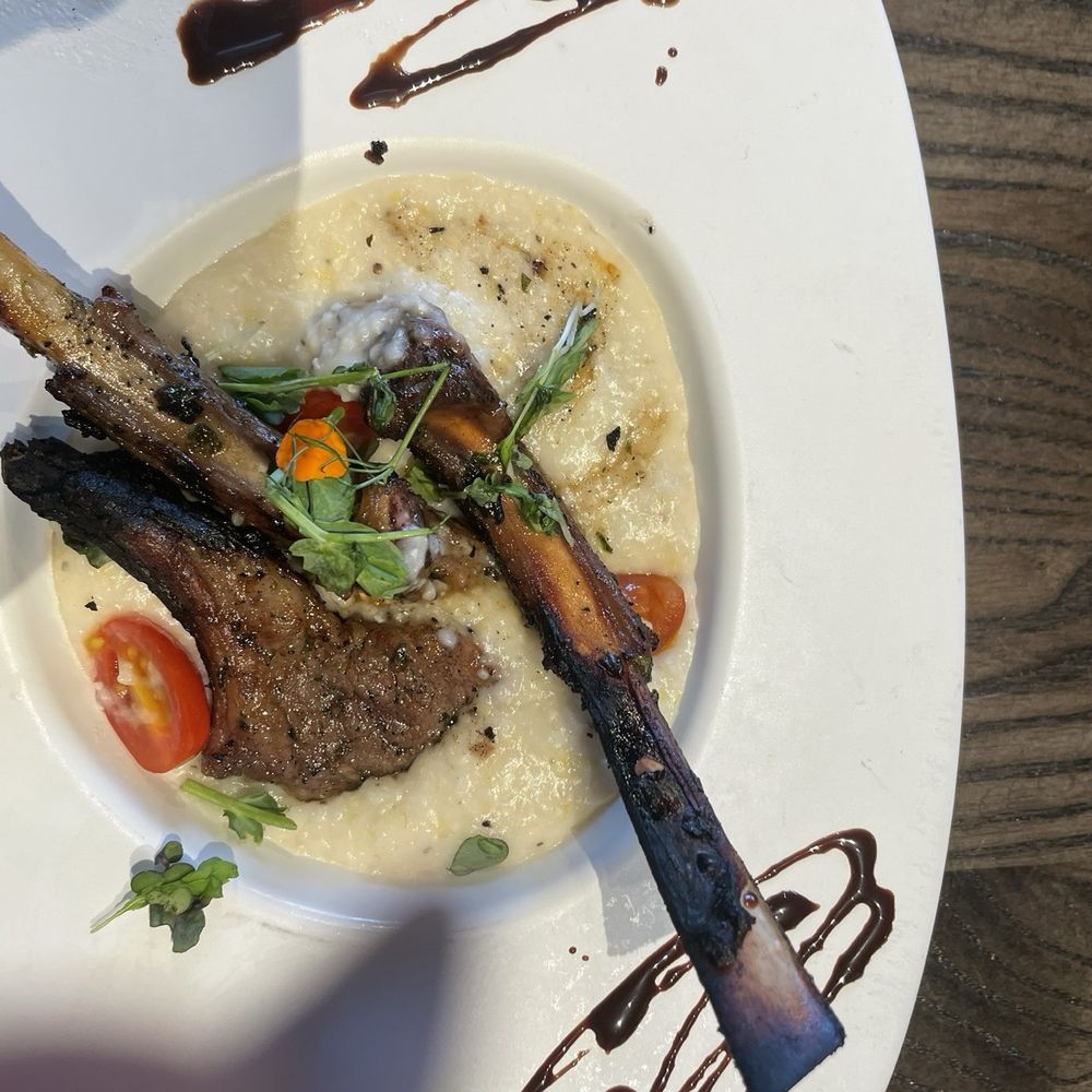 Gocha's Tapas Bar - Lamb Chops and Grits - Tapas Bars Near Me - Atlanta, Georgia Gocha's Tapas Bar - Lamb Chops and Grits - Tapas Bars Near Me - Atlanta, Georgia
