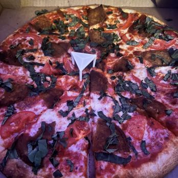 Pepe's NY Pizza - Eggplant, Tomato, Basil Pizza - Pizza Near Me - Studio City, California Pepe's NY Pizza - Eggplant, Tomato, Basil Pizza - Pizza Near Me - Studio City, California