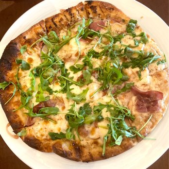 Azurea - Pear and prosciutto flatbread - New American Near Me - Atlantic Beach, Florida Azurea - Pear and prosciutto flatbread - New American Near Me - Atlantic Beach, Florida