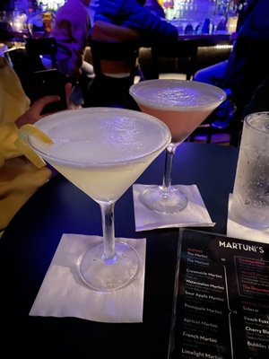 Photo of Martuni's - San Francisco, CA, US. Classic lemon drop and blueberry lemon drop