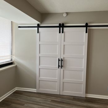 Avantix Design And Build - Sliding barn doors replaced old traditional door - Flooring Near Me - Fairfax, Virginia Avantix Design And Build - Sliding barn doors replaced old traditional door - Flooring Near Me - Fairfax, Virginia