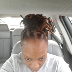 Markie's Cutting Edge - Freshly done locs by Junior "Awesome sauce "