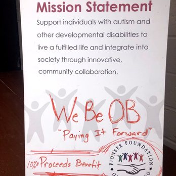 We be Ob - Mission statement; supporting people with autism - Juice Bars & Smoothies Near Me - San Diego, California