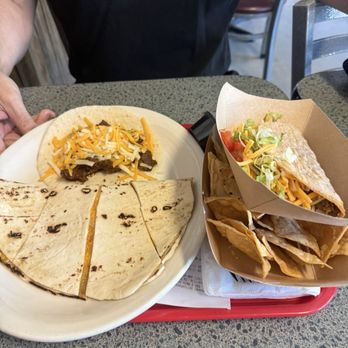 Vasquez Deli - Carne Asada Taco Taco Quesadilla Hot Sauce (Red) - Mexican Near Me - Vacaville, California Vasquez Deli - Carne Asada Taco Taco Quesadilla Hot Sauce (Red) - Mexican Near Me - Vacaville, California