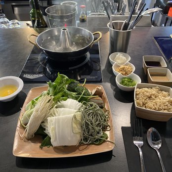 Tabu Shabu - Veggies and broth ready to go! - Japanese Near Me - Thousand Oaks, California Tabu Shabu - Veggies and broth ready to go! - Japanese Near Me - Thousand Oaks, California