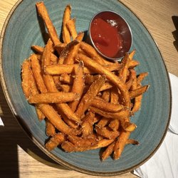 Dave & Buster's Thousand Oaks - Add Side Sweet Potatoes Fries, ketchup