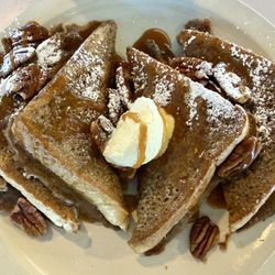 Waffle Shop - this was the $pecial -- it was a "somethin'" & pecan French toast; I call it "FAFO"