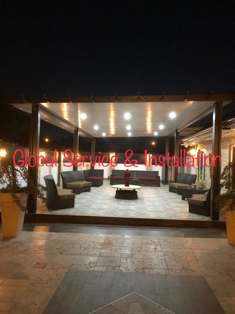 Slide of Global Service & Installation