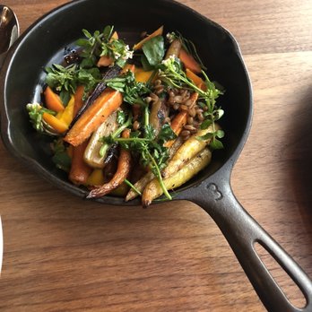 Fairchild - Delicious roasted carrots -- sweet with a touch of sour - Seafood Near Me - Madison, Wisconsin