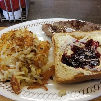 Waffle House - T-bone + Texas Toast + Hash Brown Potatoes - Diners Near Me - Grand Prairie, Texas Waffle House - T-bone + Texas Toast + Hash Brown Potatoes - Diners Near Me - Grand Prairie, Texas