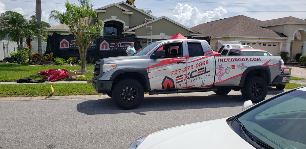 Slide of Excel Exteriors