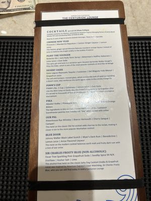 Menu photo 4 American Express Centurion Lounge Houston, TX Menu photo 4 American Express Centurion Lounge Houston, TX