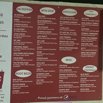 Sodalicious - Gilbert - Menu - Juice Bars & Smoothies Near Me - Gilbert, Arizona