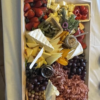 The Cheese Board - Cheese & Charcuterie plate (large, nuts separate) - American Near Me - Reno, Nevada The Cheese Board - Cheese & Charcuterie plate (large, nuts separate) - American Near Me - Reno, Nevada