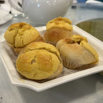 Golden Sands Chinese Restaurant - Baked BBQ bun ($7.88) - Chinese Near Me - Calgary, Alberta