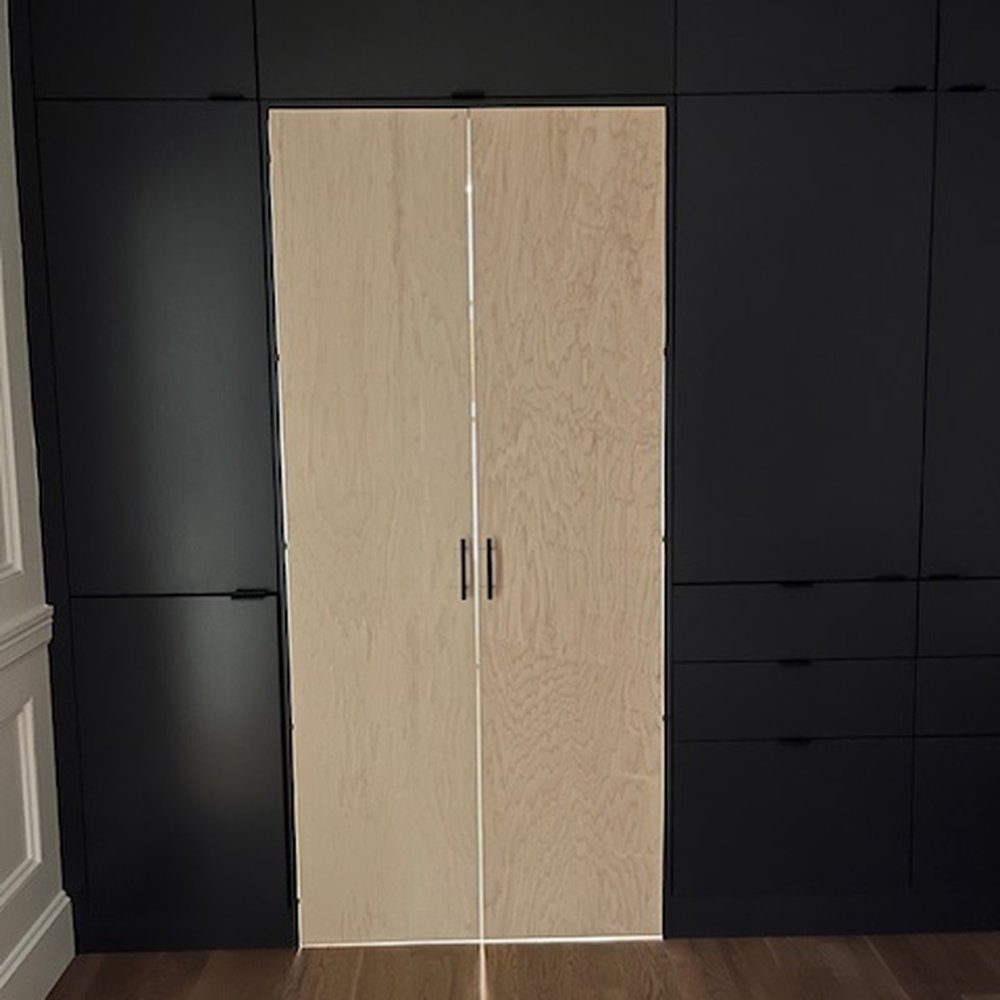 S&D Painting Experts - New doors installed for bathroom - Painters Near Me