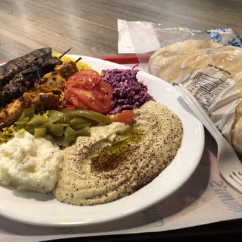 Tahini's - Mixed Grill with pita bread. - Mediterranean Near Me - London, Ontario Tahini's - Mixed Grill with pita bread. - Mediterranean Near Me - London, Ontario