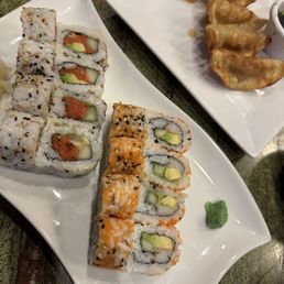 California Roll Spicy Tuna gyoza