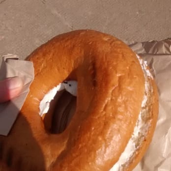 Artisan Roast - Massive cream cheese bagel - Coffee & Tea Near Me - Glasgow, GLG
