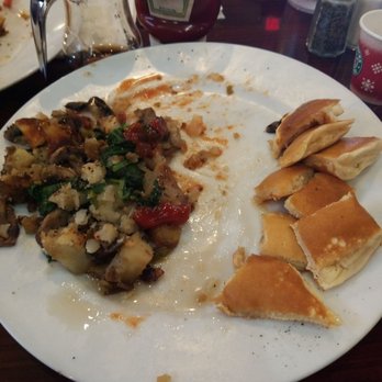 Cafe Soleil - Viggie Home Fries snd Pancakes... - Breakfast & Brunch Near Me - El Sobrante, California