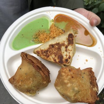 NY Dosas - 2 samosas ($3/each) and a Hand Grilled Veg Roti ($4) - Indian Near Me - New York, New York NY Dosas - 2 samosas ($3/each) and a Hand Grilled Veg Roti ($4) - Indian Near Me - New York, New York