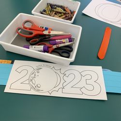 Fort Worth Public Library - Summerglen - Solar Eclipse craft
