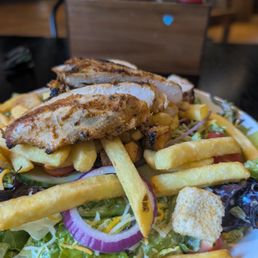 Grilled chicken is gross that was my fault for ordering it lol