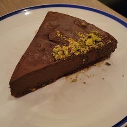 Avocado and Dark Chocolate Torte