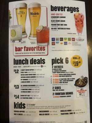 Menu photo 2 Buffalo Wild Wings Grand Island, NE