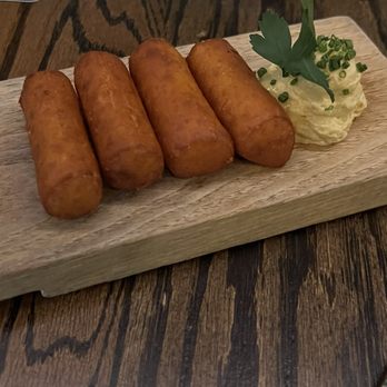 Juniper - Puffy potato. - Italian Near Me - Austin, Texas Juniper - Puffy potato. - Italian Near Me - Austin, Texas