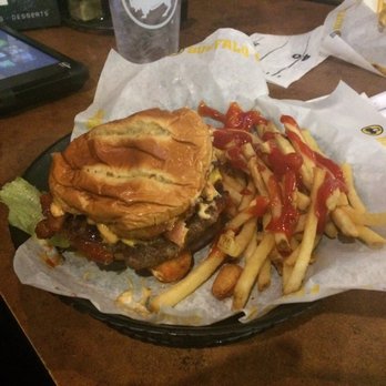 Buffalo Wild Wings - Cheese curd burger already destroyed!! - Chicken Wings Near Me - Albuquerque, New Mexico Buffalo Wild Wings - Cheese curd burger already destroyed!! - Chicken Wings Near Me - Albuquerque, New Mexico