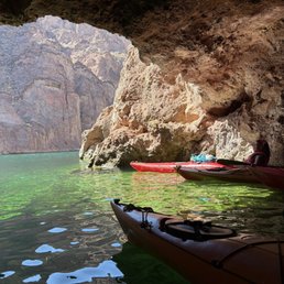 Emerald Cave on Lake Mead/Colorado River