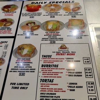 Roberto's Taco Shop - Menu - Mexican Near Me - Las Vegas, Nevada Roberto's Taco Shop - Menu - Mexican Near Me - Las Vegas, Nevada