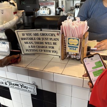 The Village Grill - a customer at the counter - Sandwiches Near Me - Chester, Virginia The Village Grill - a customer at the counter - Sandwiches Near Me - Chester, Virginia