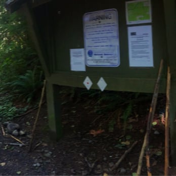 Mailbox Peak - The trailhead is right behind the sign.. Don't walk over the bridge.. - Hiking Near Me Mailbox Peak - The trailhead is right behind the sign.. Don't walk over the bridge.. - Hiking Near Me