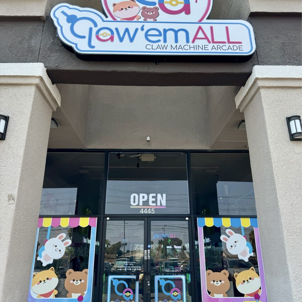 Claw Em All - Arcades Near Me - Las Vegas, Nevada Claw Em All - Arcades Near Me - Las Vegas, Nevada