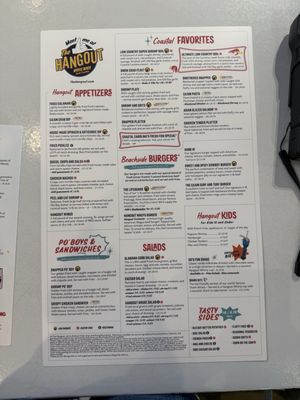 Menu photo 3 The Hangout Myrtle Beach, SC Menu photo 3 The Hangout Myrtle Beach, SC