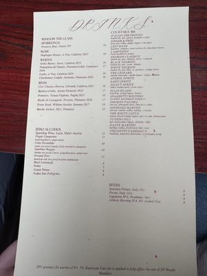 Menu photo 2 Poesia San Francisco, CA Menu photo 2 Poesia San Francisco, CA